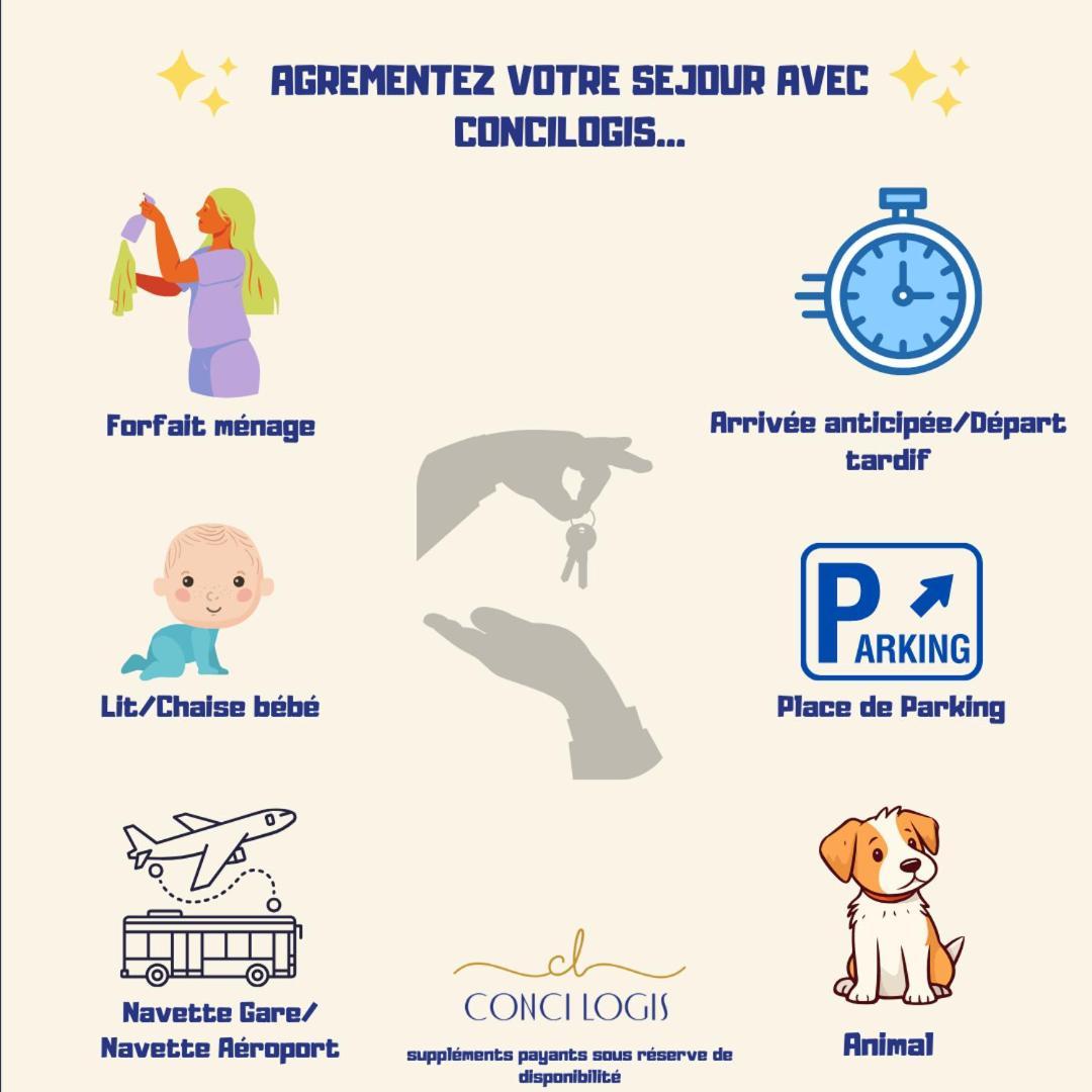 Coquet En Coeur De Avec Wifi Et Clim Appartement